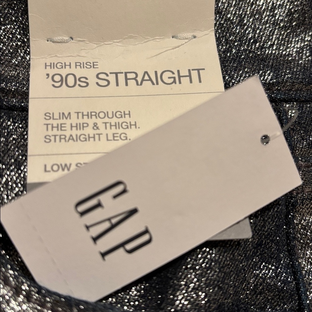 GAP Sparkling Metallic Jeans - Picture 2 of 5